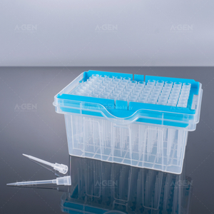 Tecan LiHa 50μL 透明 PP 移液器吸头（架式，灭菌），用于液体转移，无过滤器 TT-50-RS