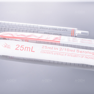 25ml （红）一次性血清移液管、灭菌 (全塑装）