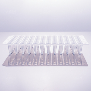 100μL，96孔PCR板，无裙边，标记清晰，透明